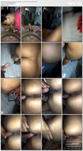 فى ليلة راس السنة مراته تمص زبه ولما يقف تفنس وتاخدة فى كسها خلفي